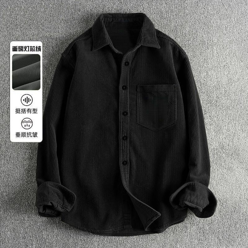 Autumn Men's Corduroy Long Sle - Corduroy Button Up Shirt Men recension och pris