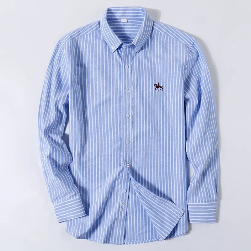 New 100% Cotton Oxford Shirt F - Oxford Cotton Casual Shirt Business recension och pris