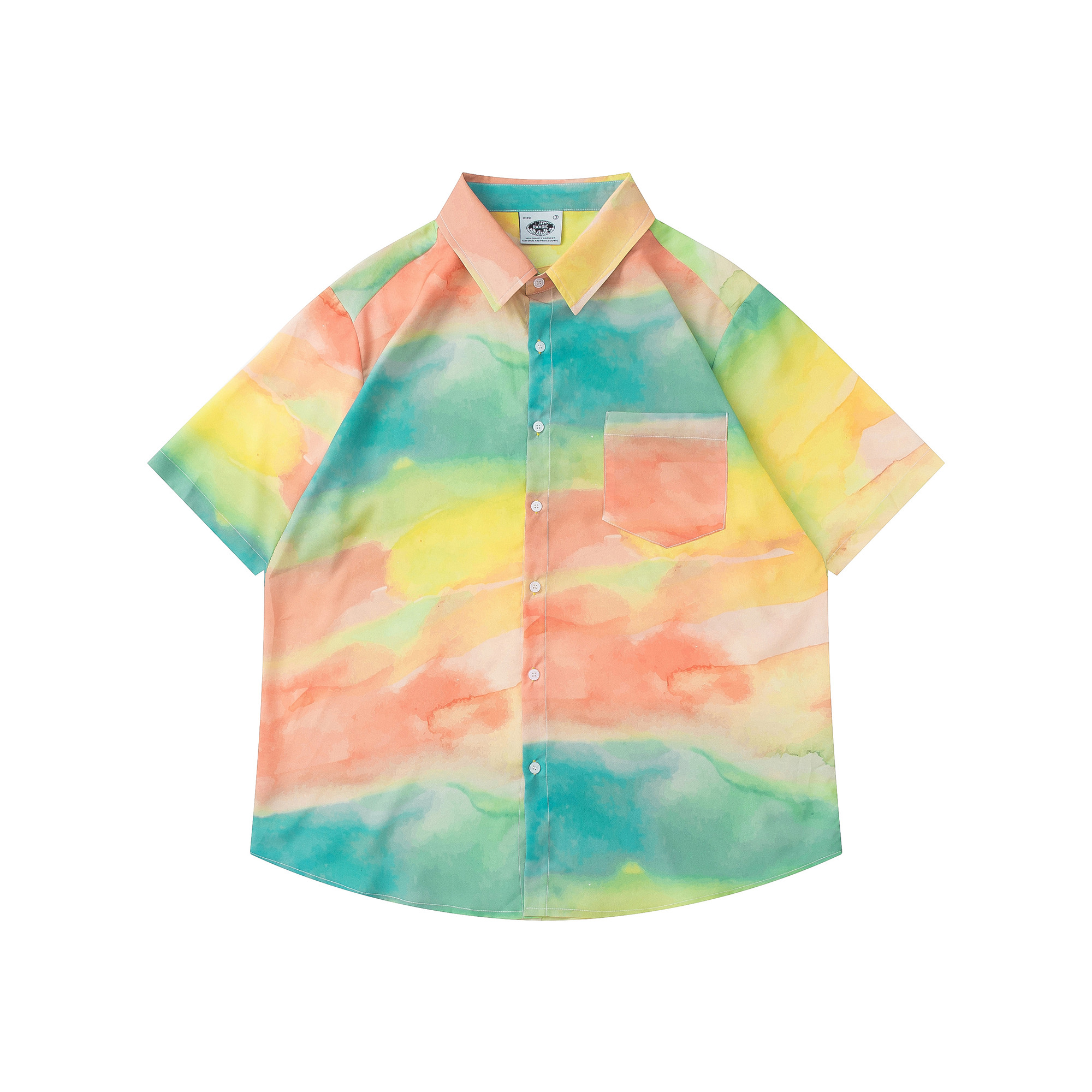 Vintage Floral Print Loose Sho - Vintage Hawaiian Floral Shirt recension och pris
