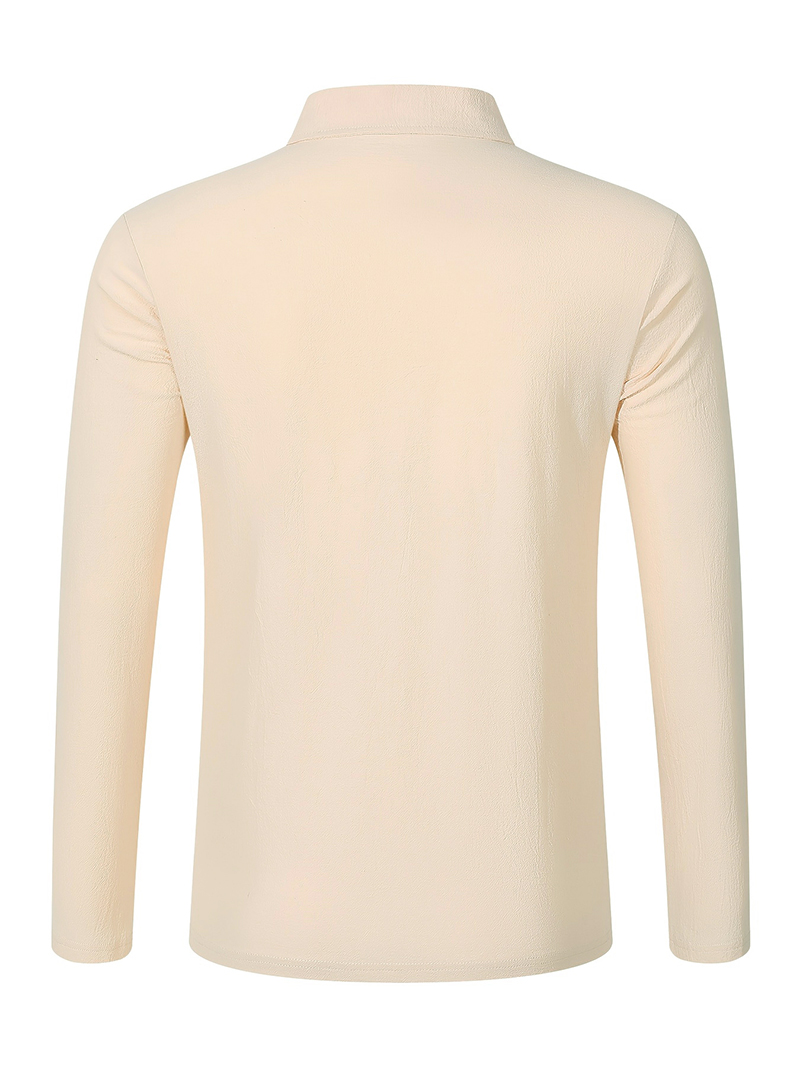 Men's Linen Blend Long Sleeve  - Mens Linen Shirt Long Sleeve recension och pris