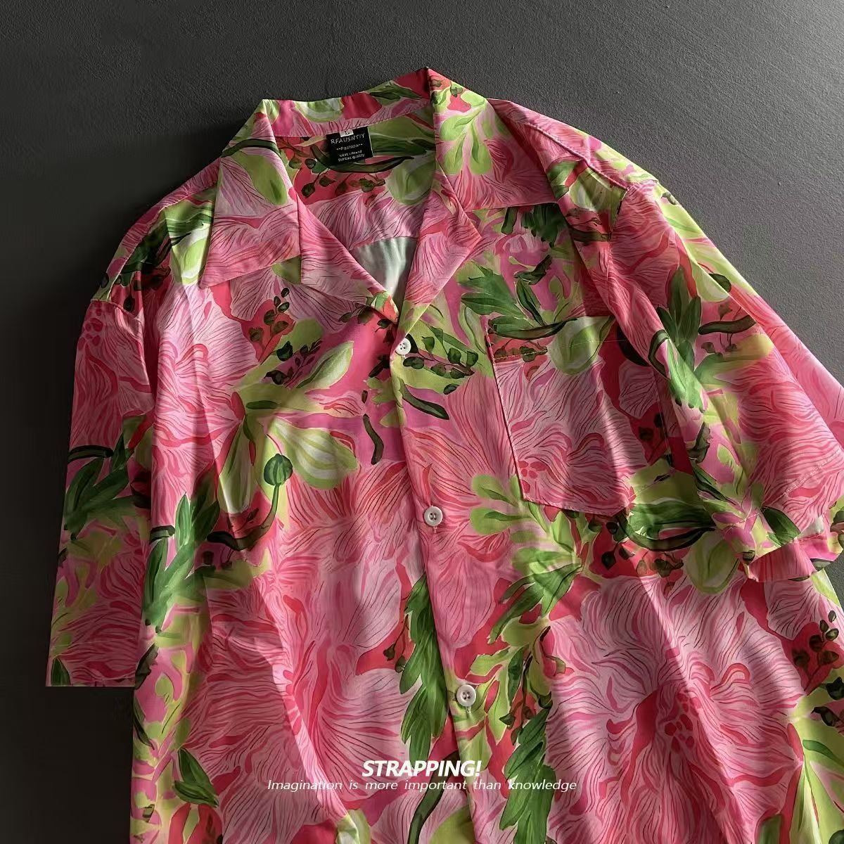 Vintage Beach Blusas Vocation  - Vintage Hawaiian Floral Shirt recension och pris