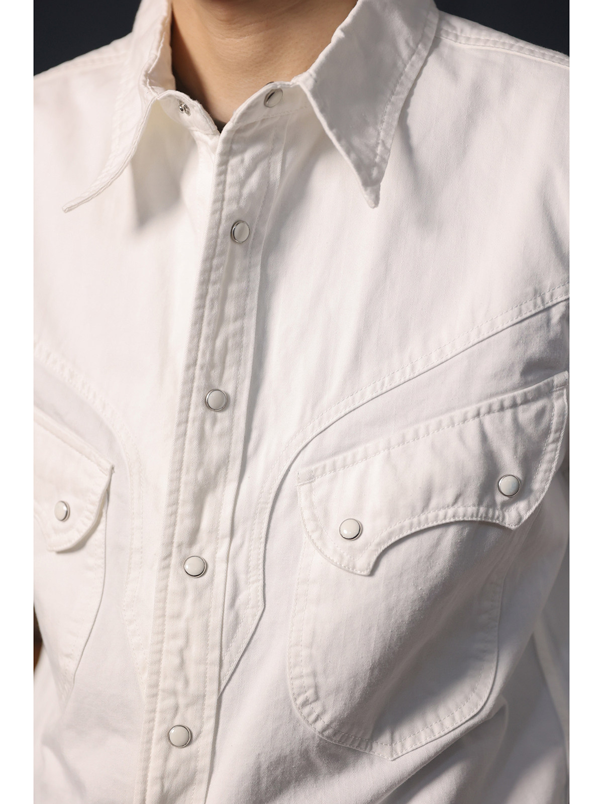 Cowboy Western Snap Shirt Simp - Mens Western Denim Pearl Snap Shirt recension och pris