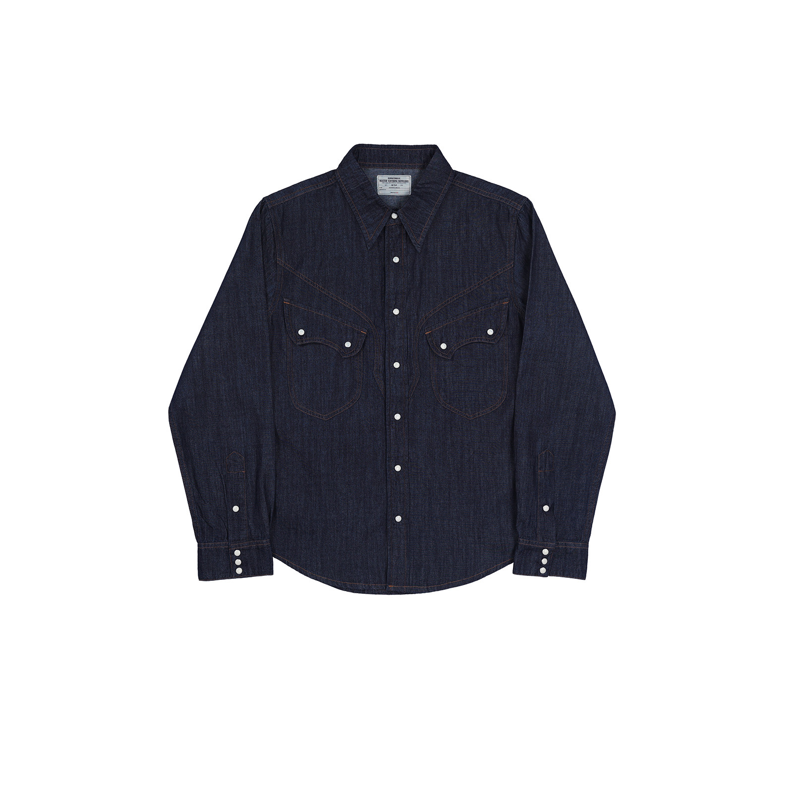 Cowboy Western Snap Shirt Simp - Mens Western Denim Pearl Snap Shirt recension och pris