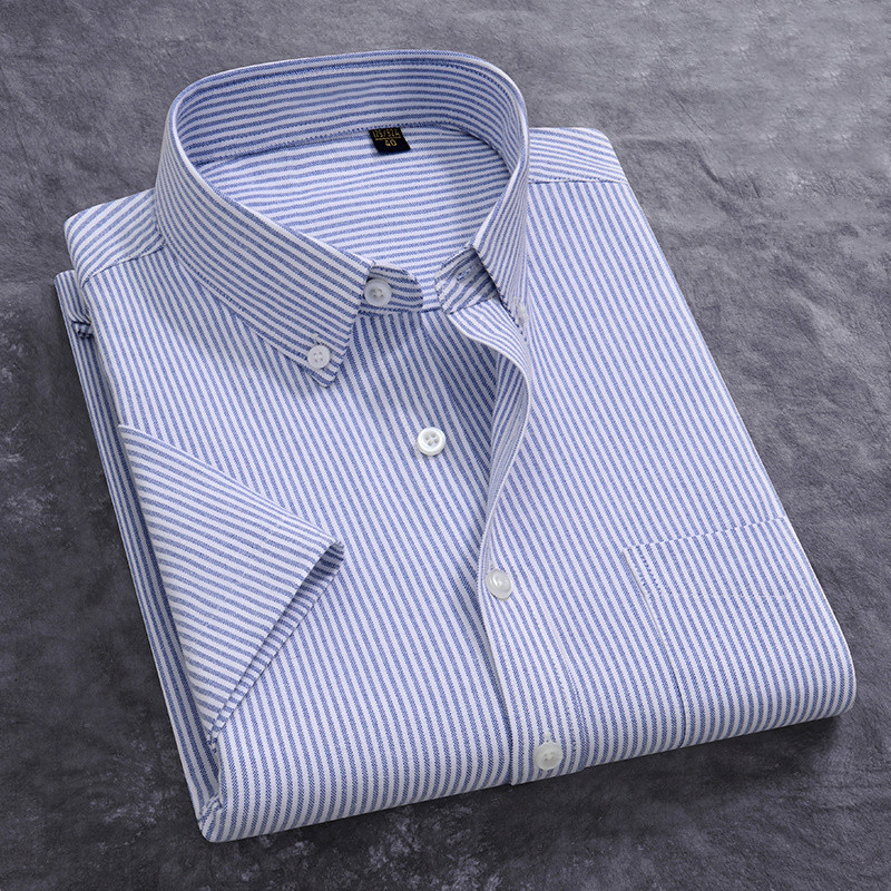 100% Cotton Men's Oxford Shirt - Oxford Cotton Casual Shirt Business recension och pris