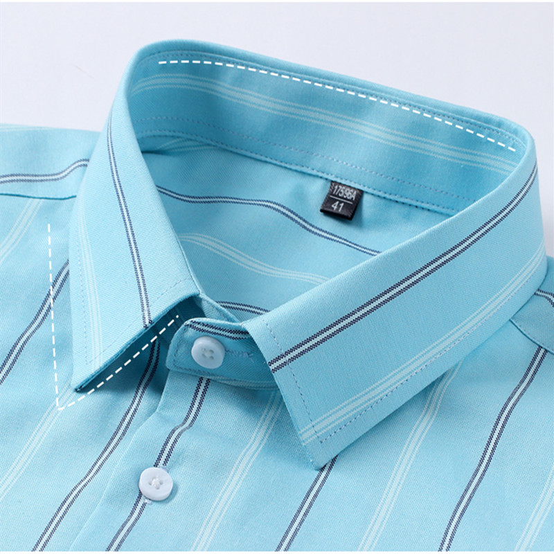 Big Size 11XL 10XL 9XL 8XL 100 - Oxford Cotton Casual Shirt Business recension och pris