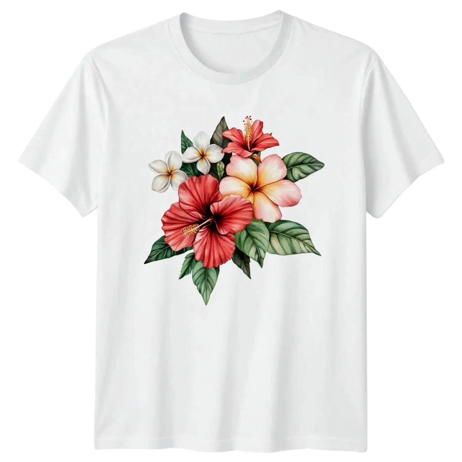 Tropical Flowers Nature Hawaii - Vintage Hawaiian Floral Shirt recension och pris