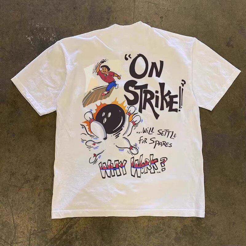Why Work on American Retro Sho - Short Sleeve Bowling Shirt Retro recension och pris