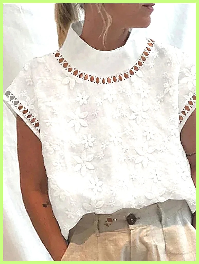 Women's Cotton Linen Pullover  - Shirts recension och pris