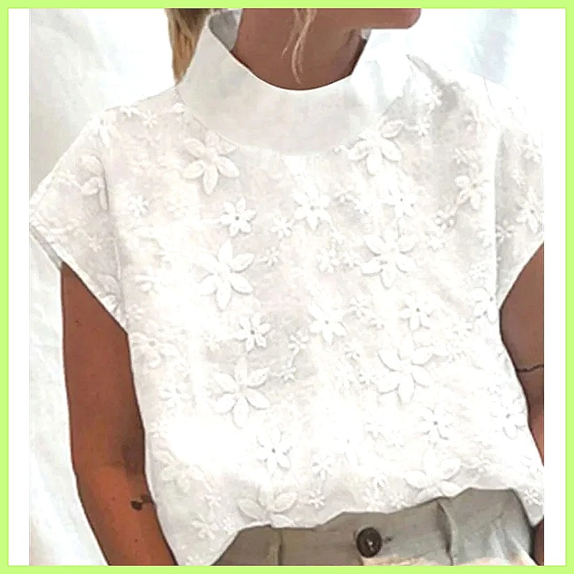 Women's Cotton Linen Pullover  - Shirts recension och pris