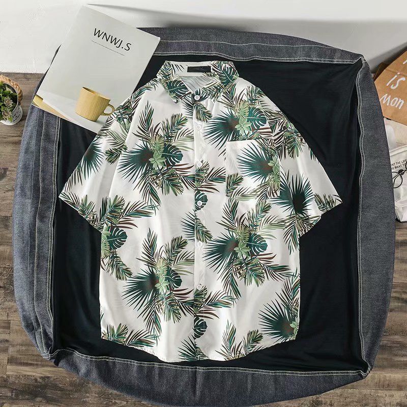 Vintage Floral Short Sleeve Me - Vintage Hawaiian Floral Shirt recension och pris