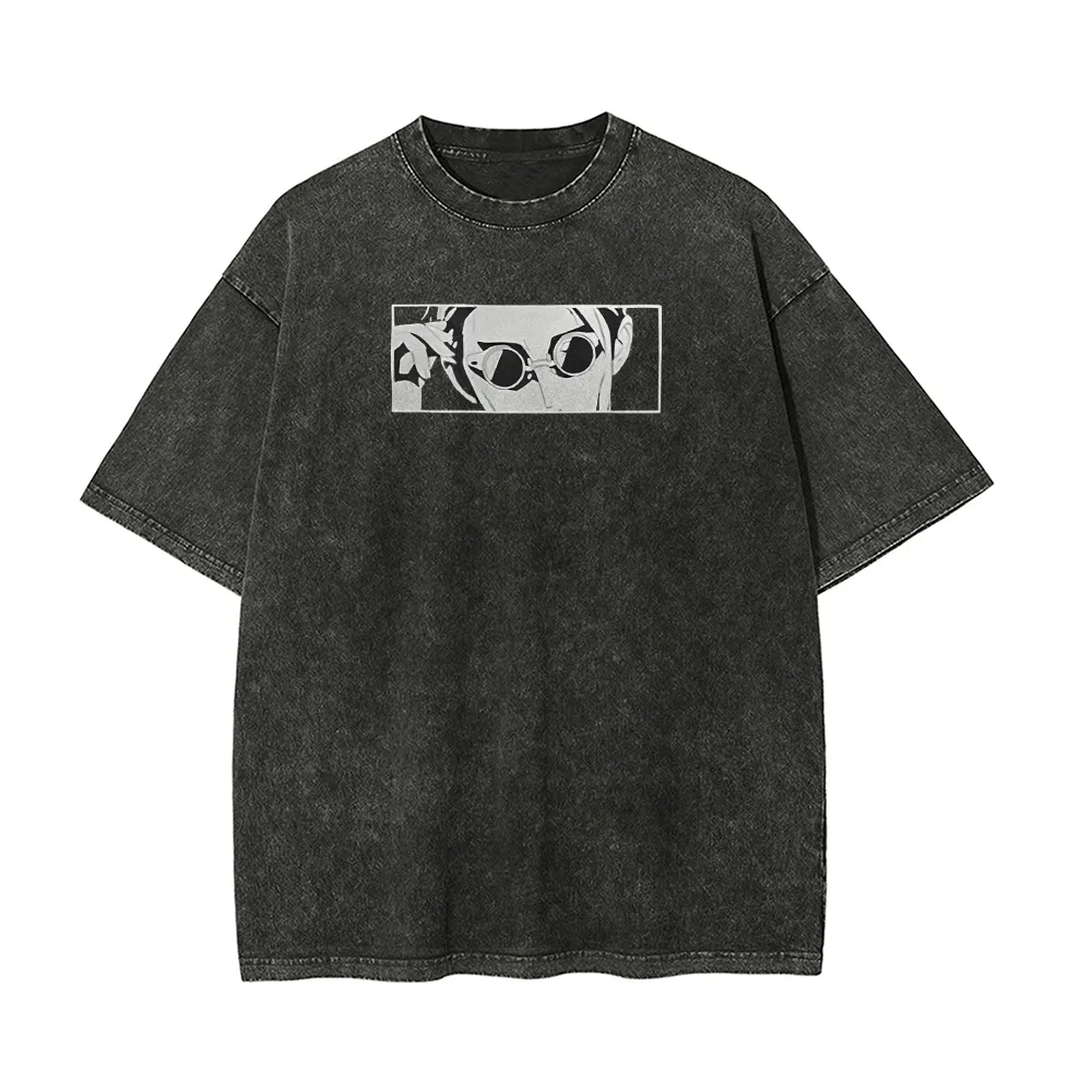 Kento Nanami T Shirt Jujutsu K - Acid Wash Vintage Graphic T Shirt recension och pris