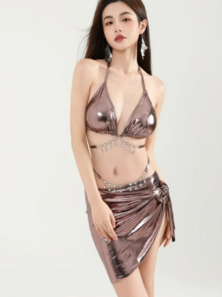 Women Sexy Tie Bikini Set Y2k  - Suits recension och pris