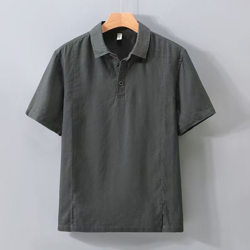 Spring/Summer Fashion Retro Sp - Mens Linen Shirt Long Sleeve recension och pris