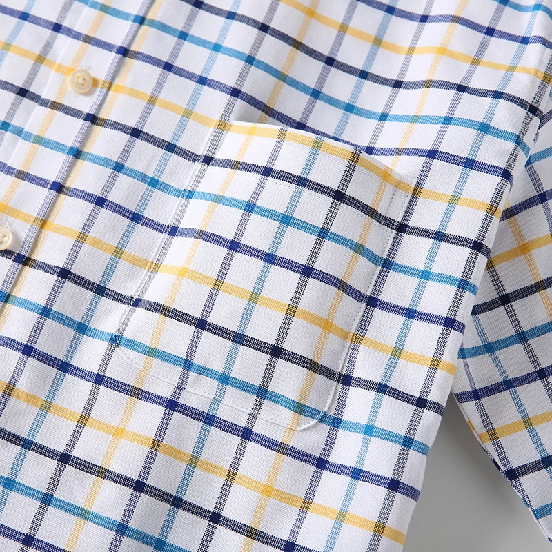 Men's 100% Cotton Shirts Long  - Oxford Cotton Casual Shirt Business recension och pris