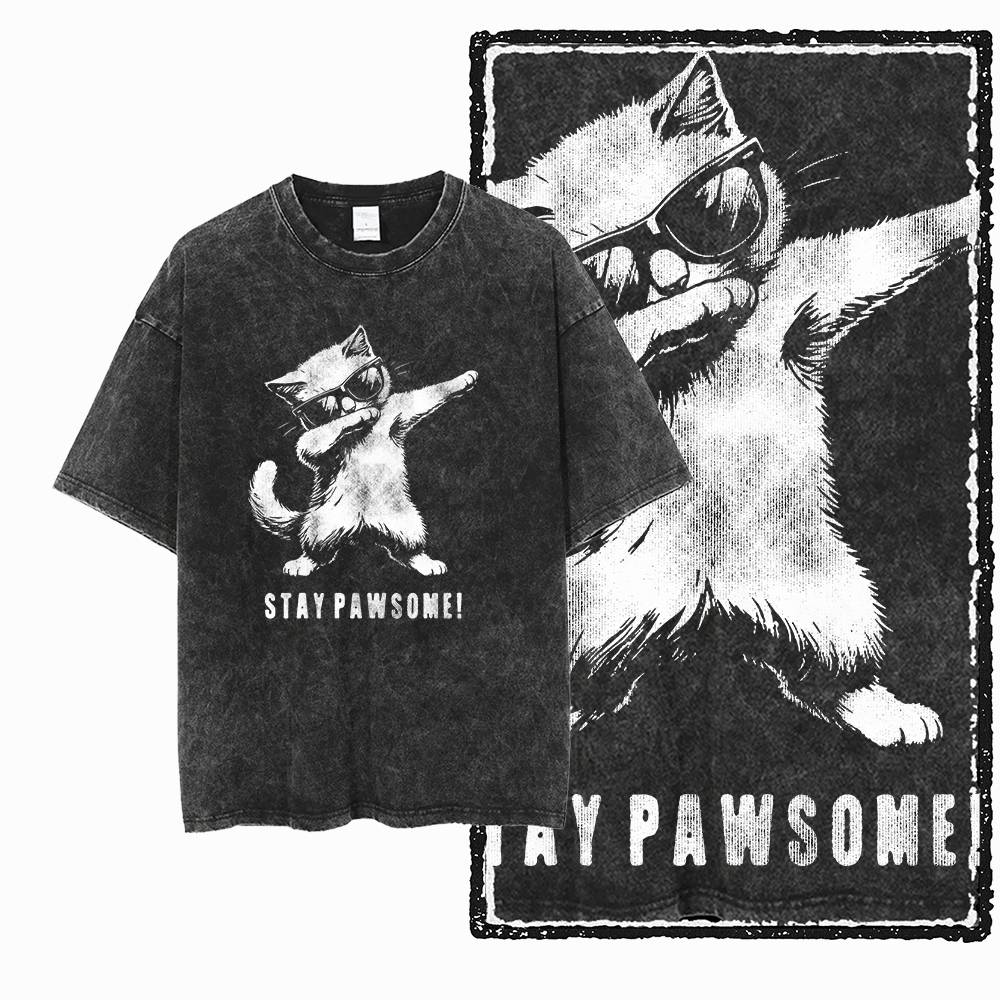 G55 Acid Washed Black Cotton C - Acid Wash Vintage Graphic T Shirt recension och pris