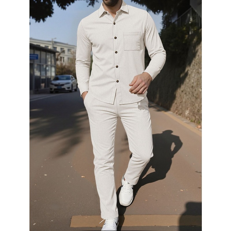 Men's Corduroy Button Up Shirt - Corduroy Button Up Shirt Men recension och pris