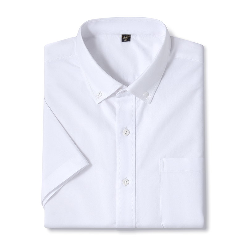 Summer High Quality 100% Cotto - Oxford Cotton Casual Shirt Business recension och pris