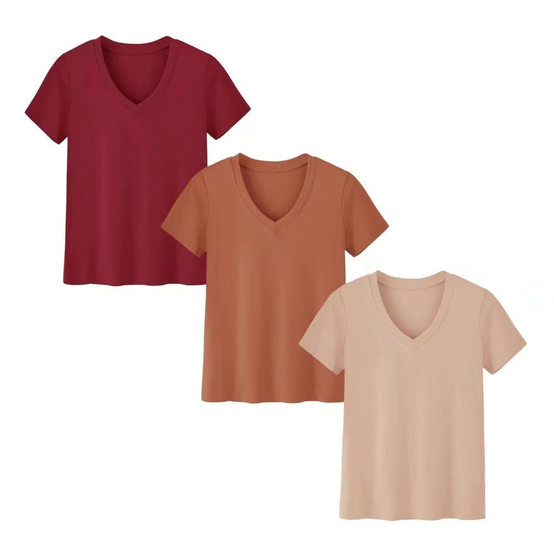 Women's Casual High Neck Short - T-Shirts recension och pris