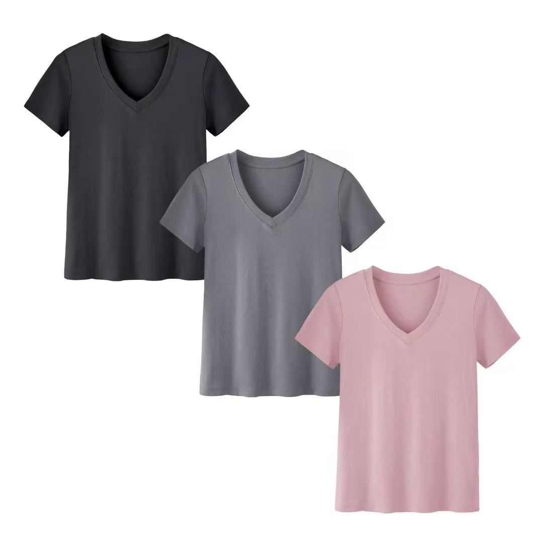 Women's Casual High Neck Short - T-Shirts recension och pris