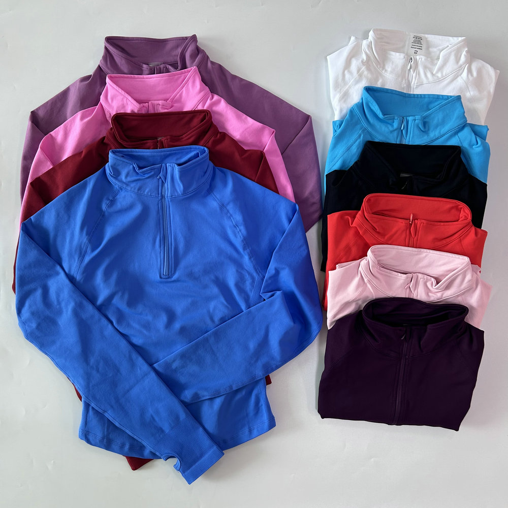 No Logo Yoga Jacket With Half  - Jackets recension och pris