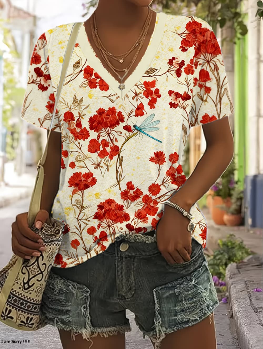 Summer Women's T Shirt Floral  - Vintage Hawaiian Floral Shirt recension och pris