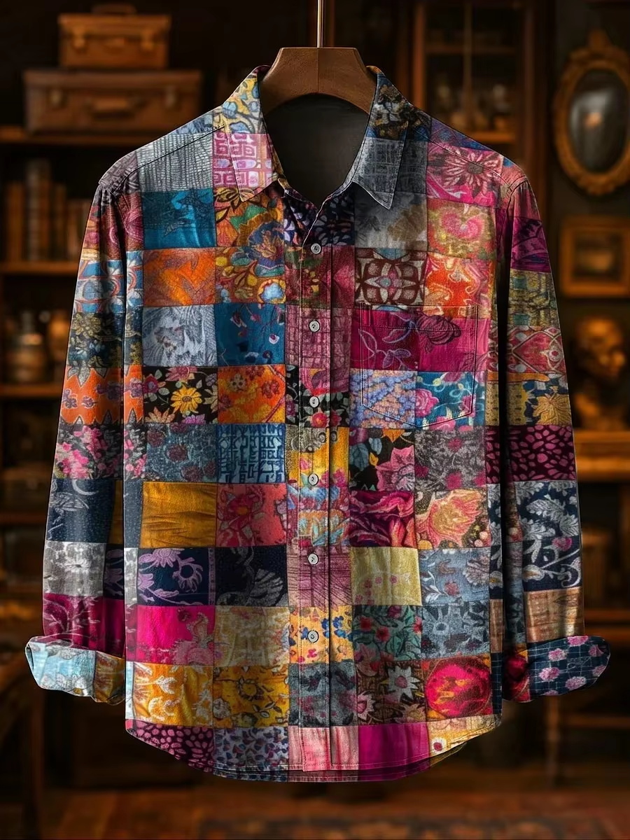 Men's Fashion Casual Fashion P - Mens Linen Shirt Long Sleeve recension och pris