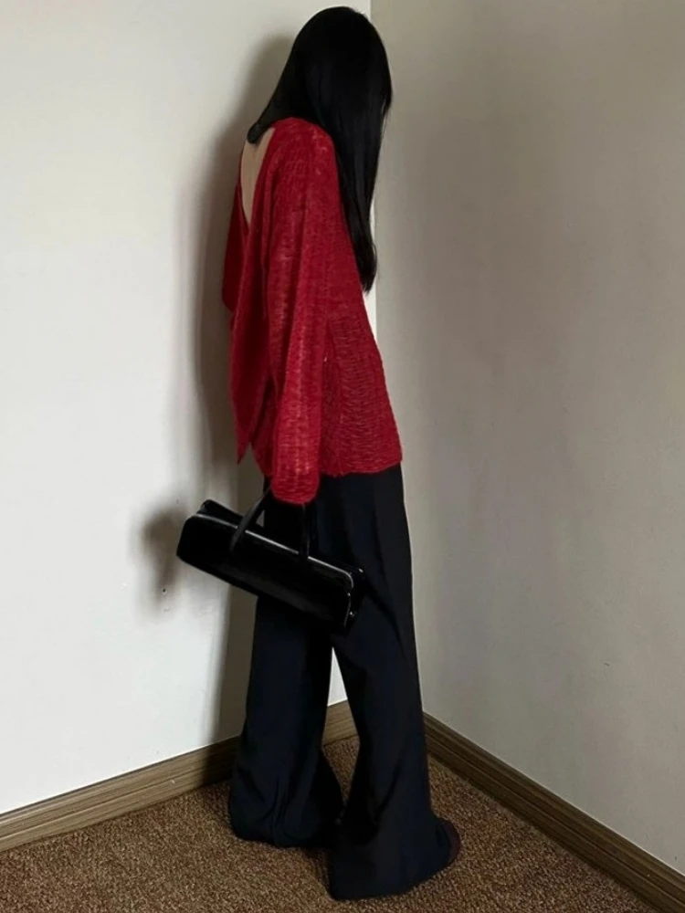 Y2K See-Through Knitted Women' - T-Shirts recension och pris