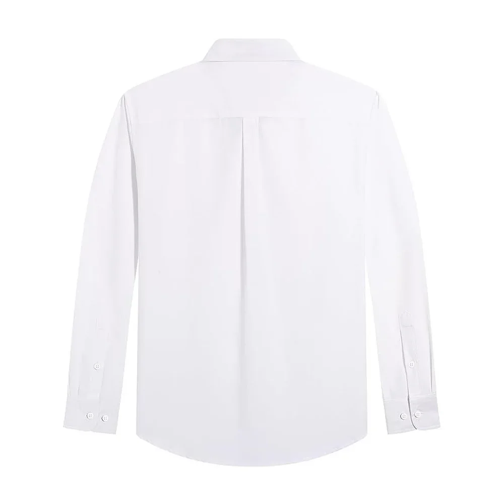 Men's Long Sleeve Shirts Solid - Oxford Cotton Casual Shirt Business recension och pris